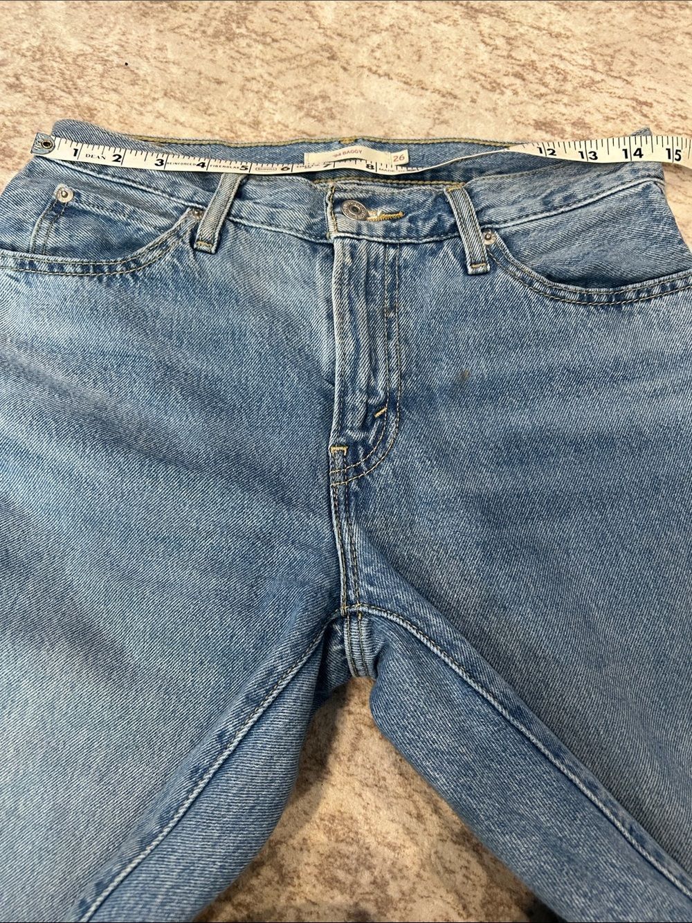 Levi’s 94 Baggy Wide Leg Jeans size 26 - Picture 6 of 8